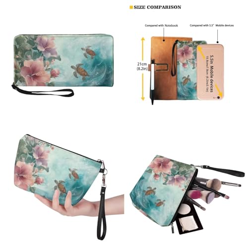 Image of Top Handle Purse for Women, Large Tote Handbag With PU Wallet Set, Gift for Mom