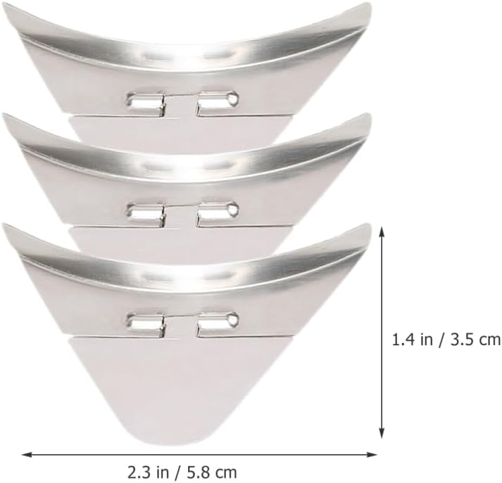 PRETYZOOM 3pcs lectric Kettle Spout Covers, Stainless Steel Tea Pot Pour Mouth Caps for Hot Water Boiler Kettle Accessories Easy to Clean and Store image 4