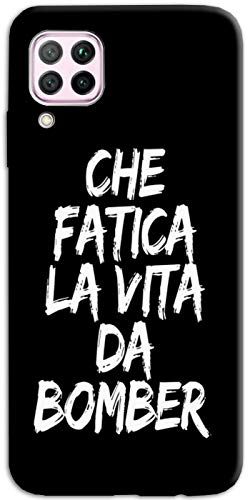 Mixroom - Cover Custodia Back case In TPU Silicone Morbido Per Huawei P40 Lite Fantasia La Vita Da Bomber F89