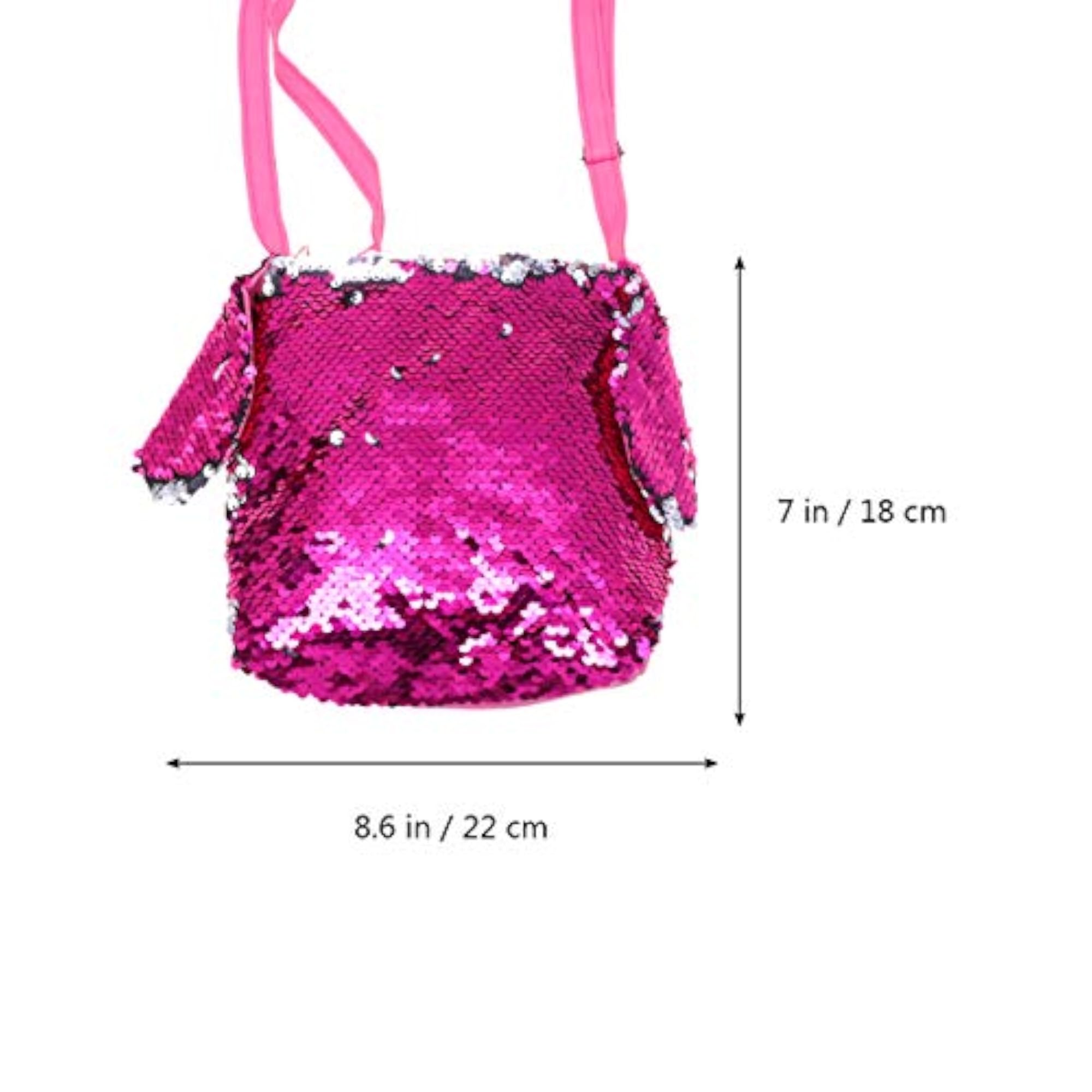 Sequin Clutch Crossbody Bag for Kids