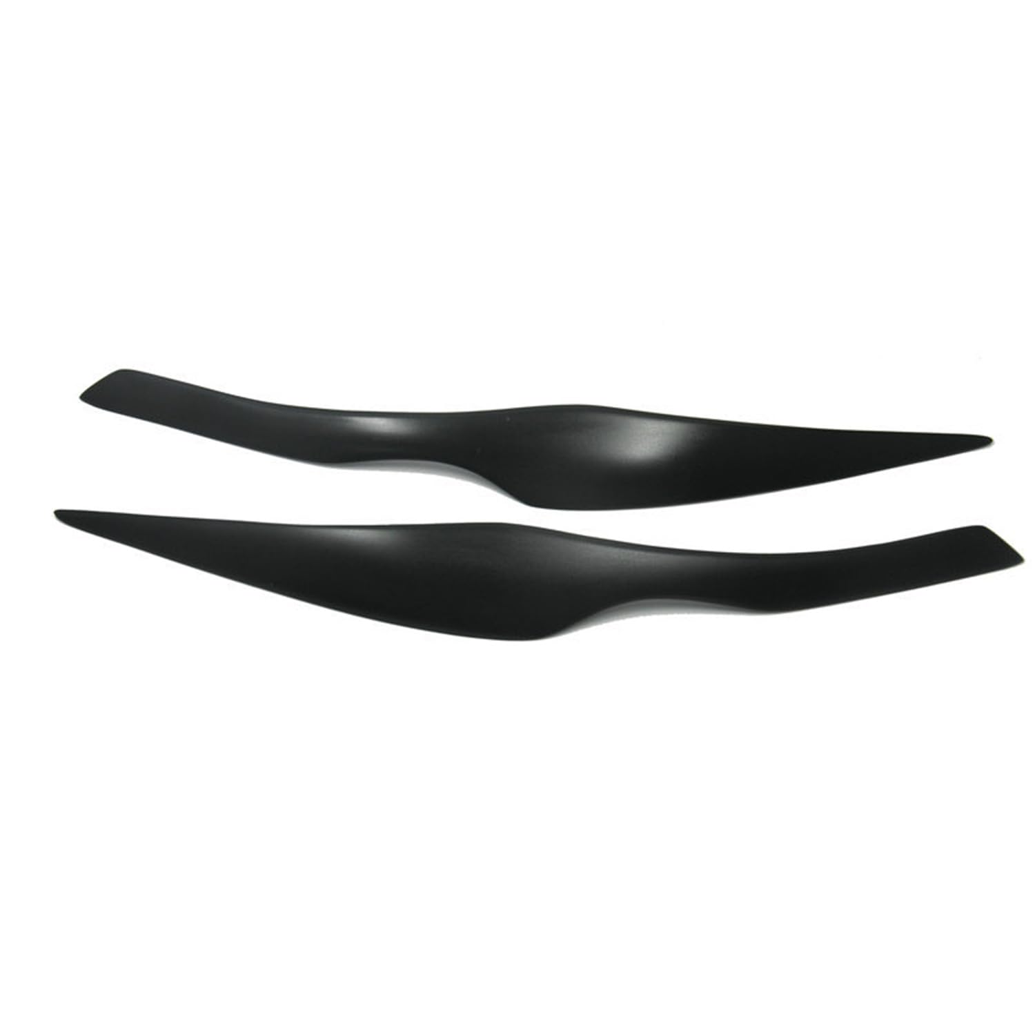 Auto Sopracciglia Auto Palpebra per BMW 05-12 E90 E91 3 Series 320i 323i 325i 330i 335i,2 Pezzi di Ricambio per Faro Sopracciglio Fari Sopracciglio Palpebre