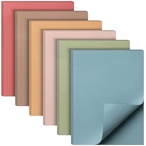 Mr. Pen- Sticky Notes, 3”x4”, 6 Pads, Vintage Colors Sticky Notes, Sticky Note, Self-Stick Note Pads, Sticky Pads Sticky Notes Aesthetic, Colorful Sticky Notes, Sticky Notes Bulk Sticky Notes