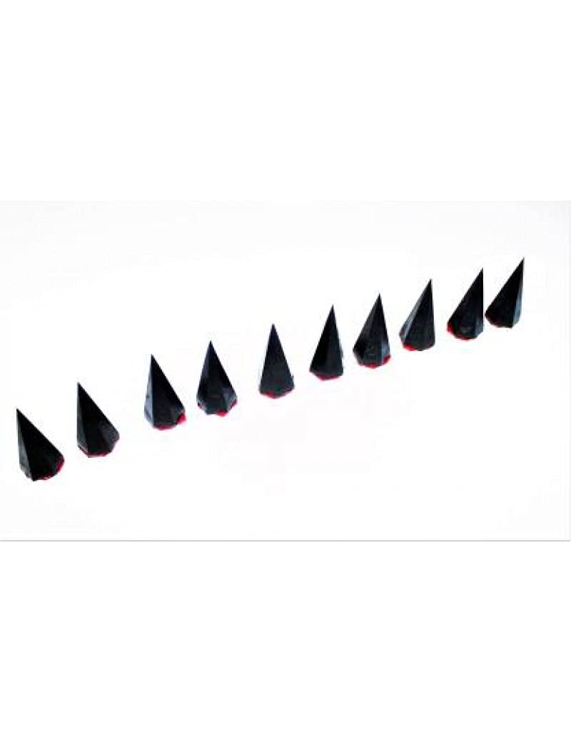 Spedy Helmet Spikes for All Helmets (Black) Shuvmix9