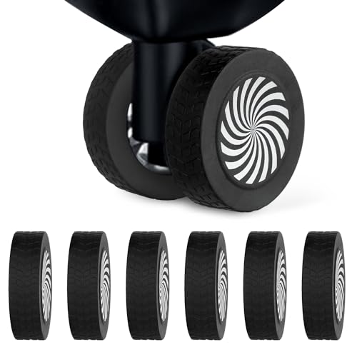8uds Fundas Ruedas Maletas, 5,2x1,4cm Silicona Protector Rueda Equipaje Diseño Ruedas Calientes Blanco Negro Accesorios Para Mayoría Adultos Niños 8 Ruedas Giratorias Maleta 8uds Fundas Ruedas Maletas, 5,2x1,4cm Silicona Protector Rueda Equipaje Diseño Ruedas Calientes Blanco Negro Accesorios Para Mayoría Adultos Niños 8 Ruedas Giratorias Maleta