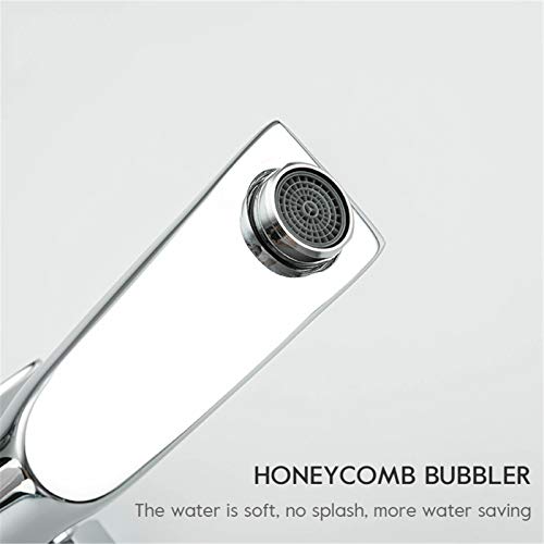 Robinet de douche en chrome éclatant avec mitigeur et colonne de pluie LWX pour salle de bain