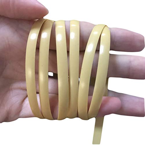 RNY Polyethylene Plastic Rattan Wicker for Repair Rattan Chair Table Basket (Light Brown, Width 5mm)