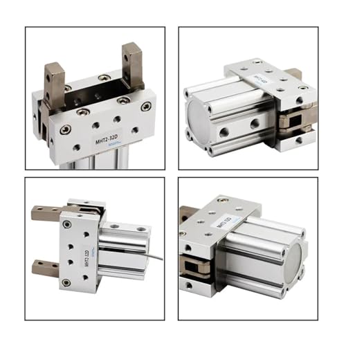 Pince pneumatique MHT2-50D de bridage pour chaîne d'assemblage usine - 6
