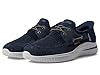 Skechers Men's Delson 3.0-Roth 210606 Loafer, Navy Knit/Synthetic, 11 UK #1