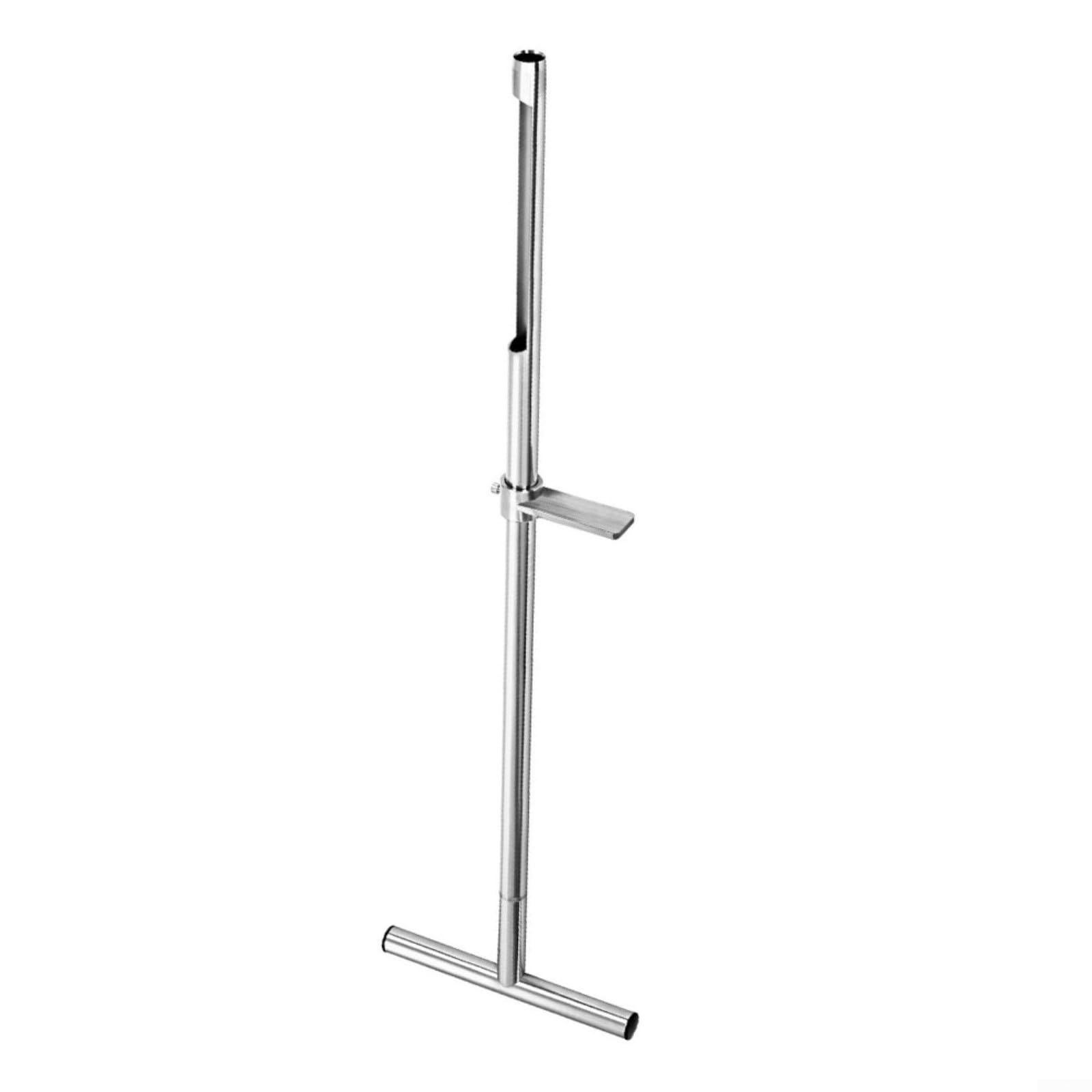 Sonda de suelo de acero inoxidable de 36 pulgadas con mango en T, sonda de muestreo de suelo con pedal de pie y 2 bolsas de muestra reutilizables para pruebas de suelo de jardín, césped, granja