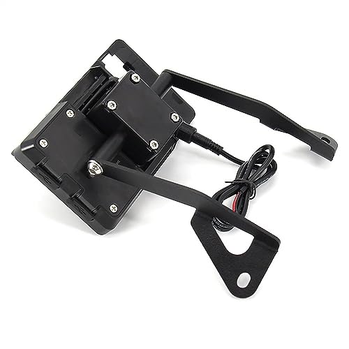 Support de navigation Moto Guzzi V85 TT fixation GPS stable carbone
