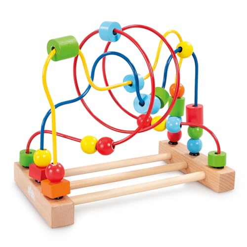 Woodlets Bead Maze For Children From 12 Months Baby Learning Toy Kids Toy Wooden Toy Children Maze Early Learning Toy Coodination Toy Gift
