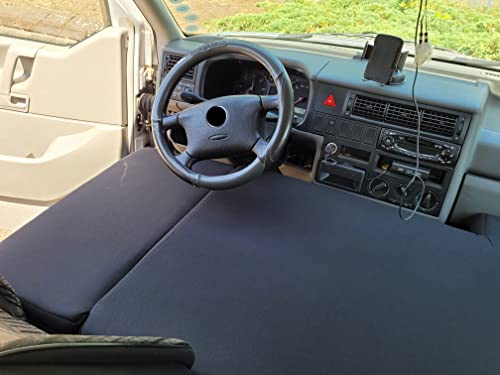 BREMER SITZBEZÜGE Camper-Bett Kinderbett Fahrerhausbett kompatibel mit VW T4 ab 1996-2003 Wohnmobil zubehör Wohnmobilbett Camping Camper Zubehör