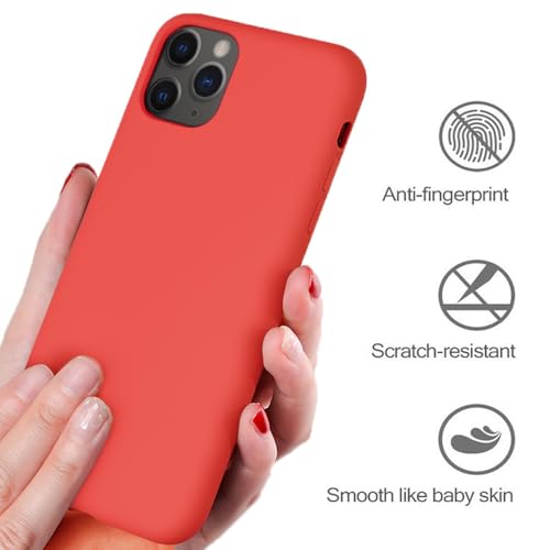 Coque silicone liquide souple iPhone 11 12 Pro X XR XS Max 7 8 Plus bleu cobalt - 2