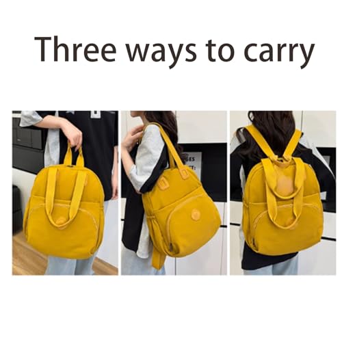 Heaneutrorty Backpack, Heaneutrorty Waterproof Versatile & Stylish Backpack for Women, Large Capacity-Everyday (Khaki)2