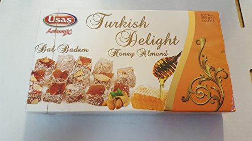 Turkish Delight con Miel y Almendras 350 gr
