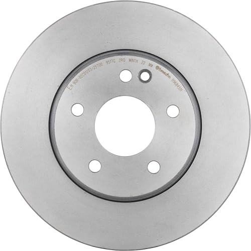 Image of Brembo 09.6845.11 UV Coated vented Front Brake Rotor MERCEDES-BENZ OE# A2104210712