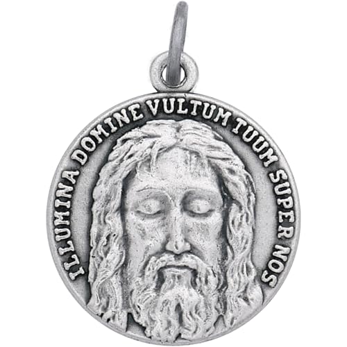 10 pack Holy Face Medals Veil Shroud of Jesus - Genuine Made in ITALY4