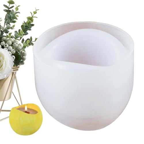 Molde de maceta de vela de silicona, moldes de maceta de silicona | Molde para hacer macetas - Portamacetas, portavelas, molde para contenedores