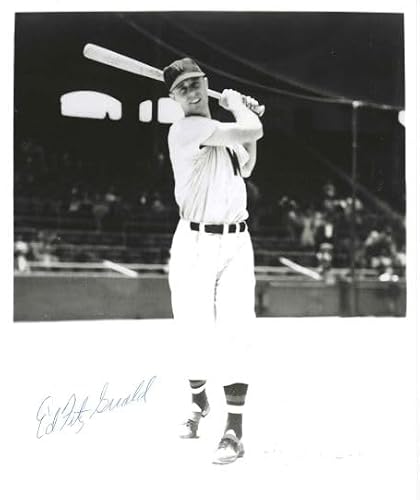 Autographed 8x10 Ed Fitzgerald Washington Senators Photo