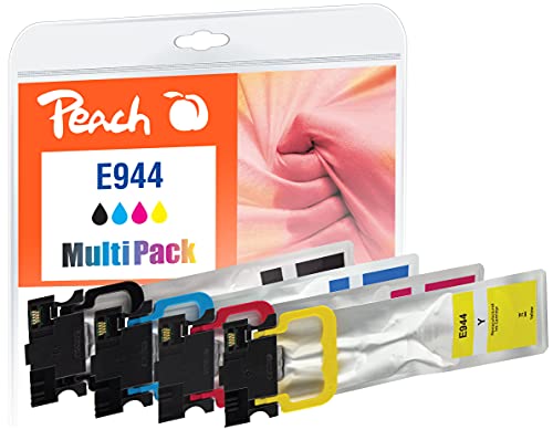 Peach Merotoner Lot de Cartouches d'encre compatibles Epson 944, T9441, T9442, T9443, T9444