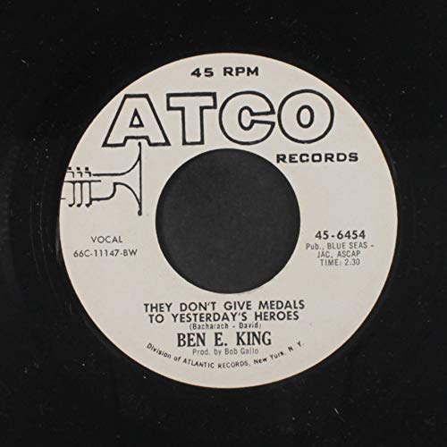 what is soul / they don't give medals to yesterday's heroes 45 rpm single