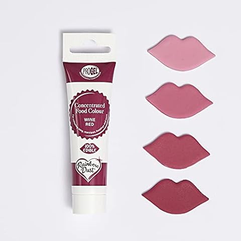 Pro-Gel Food Colouring Wein Rot 25 ml Gelfarbe Lebensmittelfarbe Cover