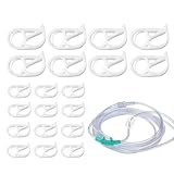 Abrazadera de cierre – 20 clips de sujeción de tubo ajustable, tapón de manguera flexible, válvula de fluido ajustable, regulador de flujo, prevención de fugas, regulador de fluido | Conector de