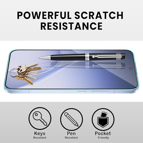 Image of FIRST MART Tempered Glass Screen Protector for Oppo Reno 15 / Reno 15C - Full-Glue Screen Guard, 3D Edge to Edge, HD Clear, Bubble-Free, Case-Friendly, Black, Pack of 2