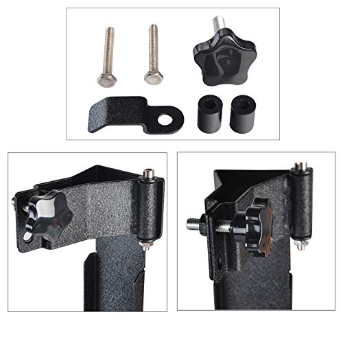 Omotor Off-Road JL Tailgate High Lift Jack Mount Bracket fit for Jeep Wrangler JL 2018 2019 2020