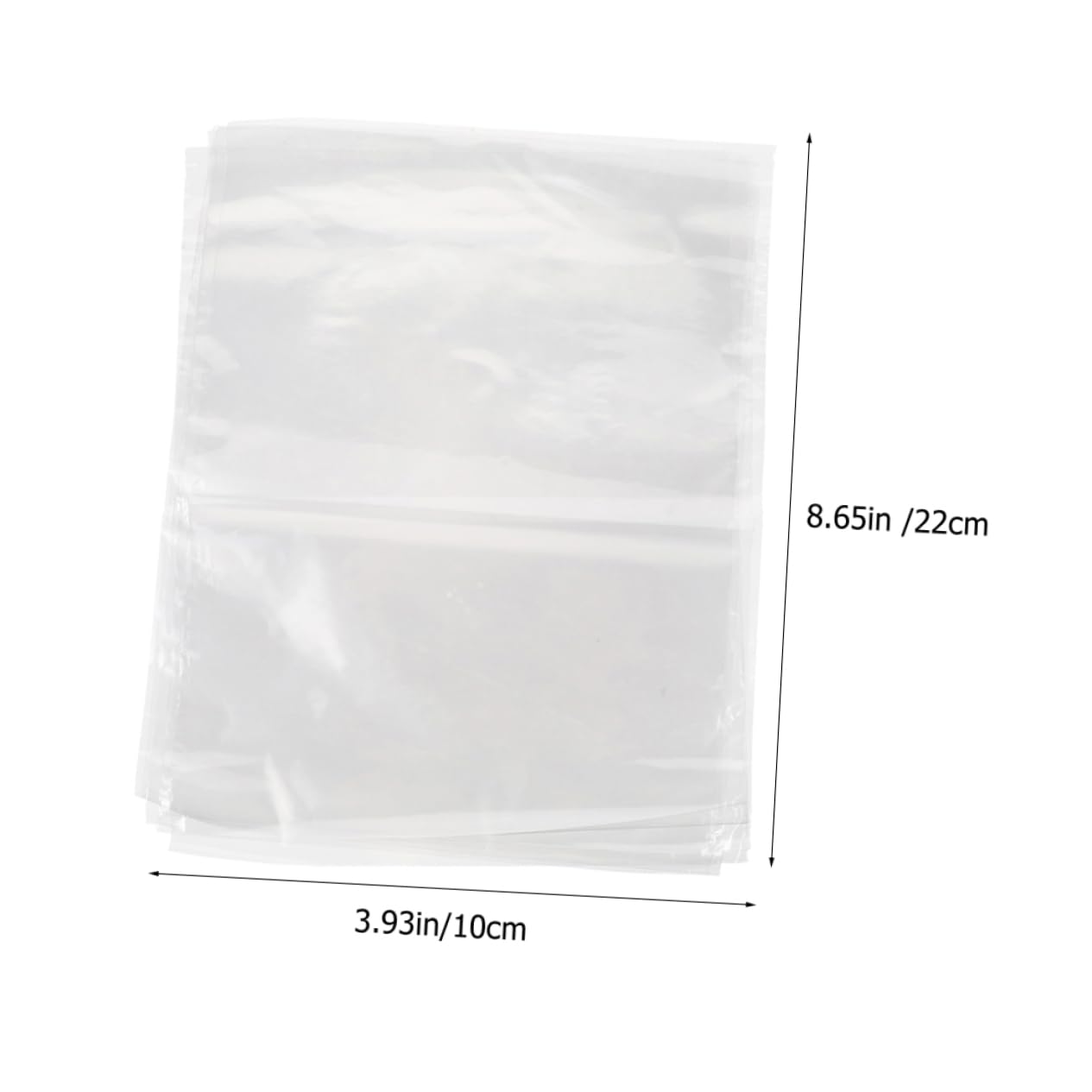 ERINGOGO 200pcs Heat Shrink Wrap Bags Portable Shrink Packaging Bags for Business Reliable for Cosmetics Electronics More Dust