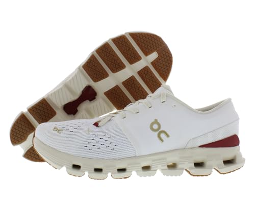 Image of On Cloud X 4 Womens Shoes Size 11, Color: Ivory /Cream-White