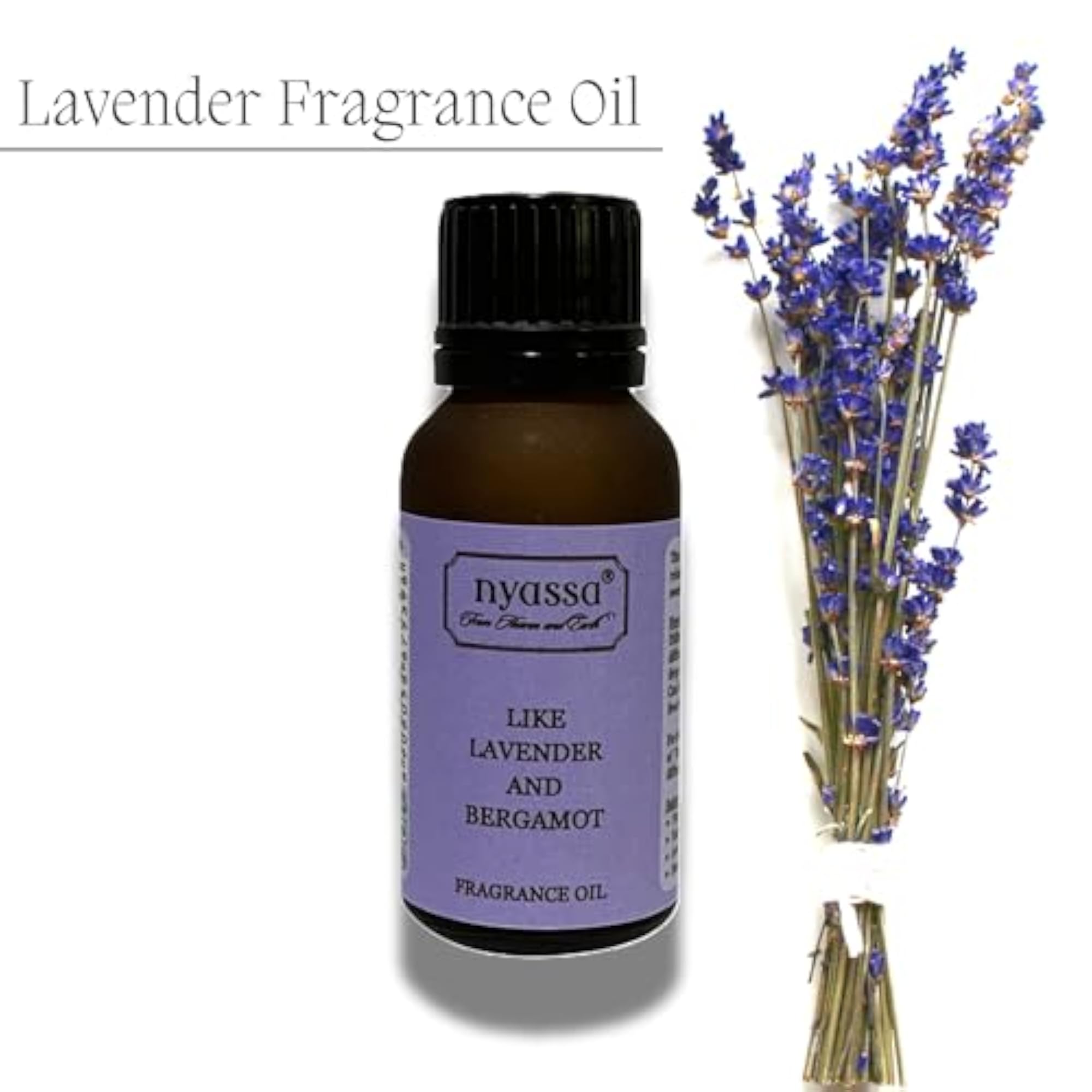 Lavender and Bergamot Fragrance Oils, 20ml