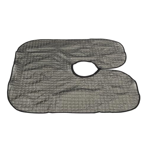 Capa impermeable para corte de cabello NOLITOY 2 piezas negra miniatura 1