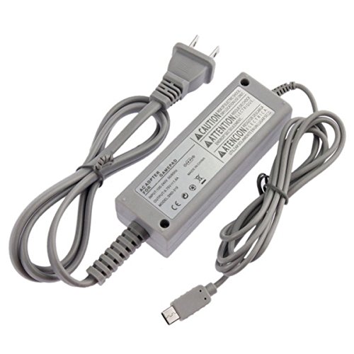 Image of OSTENT US Type Home Wall Charger AC Adapter Power Supply for Nintendo Wii U Gamepad