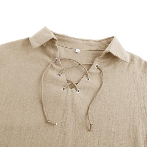 Camisa Medieval Pirata Niños Disfraz Renacentista miniatura 3