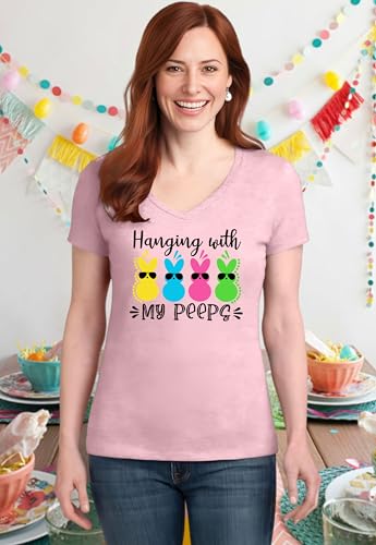 Image of Ithalt Easter Shirts for Women He is Risen Tshirt Easter Christian T-Shirt Jesus Lover Short Sleeve Tops