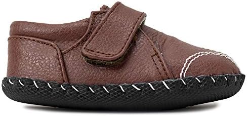 pediped Originals Tyler Crib Shoe (Infant),Brown,Small (6-12 Months) | Image 6