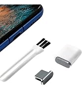 PortPlugs USB C Dust Plugs (2 Pack) - Aluminum, Compatible with iPhone 15, Samsung Galaxy S24-S20...