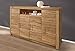 Produktbild Möbeldesign Team 2000 Highboard Anrichte Kommode Sideboard wildeiche teilmassiv, geölt 3442-10