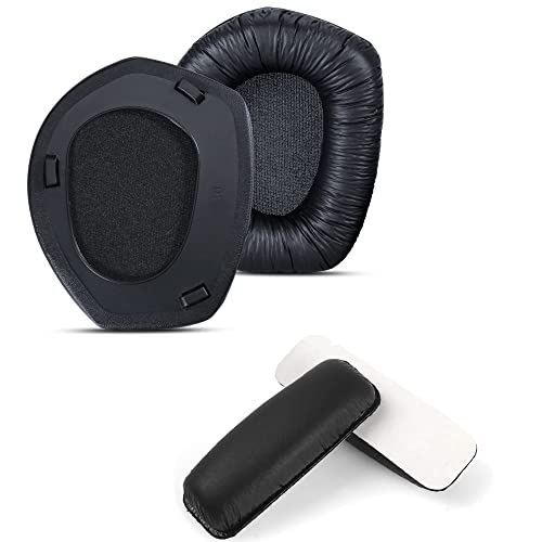 Ersatz-Ohrpolster kompatibel mit Sennheiser Headset-Kopfhöhrer HDR165, HDR175, RS165, RS175 Cover