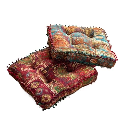 Coussin de sol ethnique de qualité supérieure pour chambre