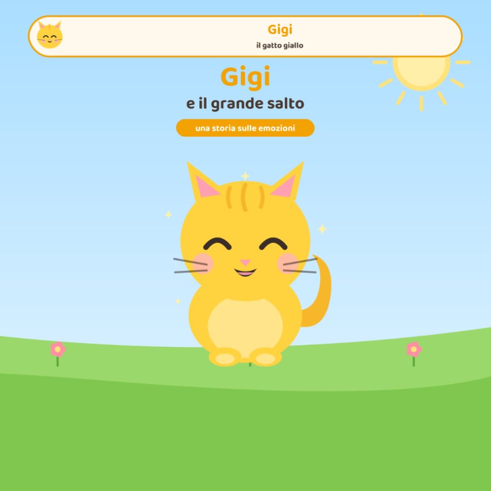 Gigi e il grande salto: Un'avventura di Gigi, il gatto giallo