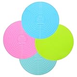 Photo Gallery alipis 4 pezzi tappetini da forno in silicone rotondi resistente temperature antiadesivo per impastare e stendere pasta riutilizzabili per biscotti pizza e dolci in silicone alimentare Photo Gallery alipis 4 pezzi tappetini da forno in silicone rotondi resistente temperature antiadesivo per impastare e stendere pasta riutilizzabili per biscotti pizza e dolci in silicone alimentare