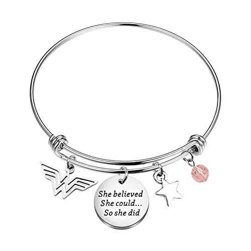 Lywjyb Birdgot Bracelet Gift Incredible Woman Gift Amazing woman Merch for Women (Incredible br)