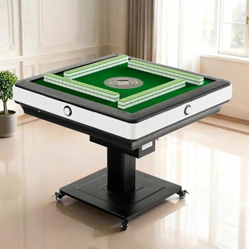 Mesa automática para Mahjong plegable con 4 ruedas y 4 cajones miniatura 6
