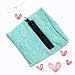 boshiho Unisex Zippered Wristband Pouch Runner’s Wrist Pocket Reversible Wrist Wallet (Light Blue)