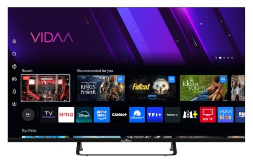 Smart Tech 40QV02V QLED Fernseher 40 Zoll VIDAA Smart TV Full HD Auflösung – Ansicht 2