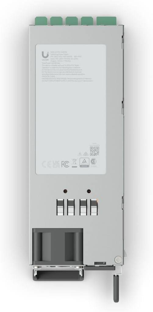 600 Watt Ubiquiti Hot-Swappable Power Module 54V