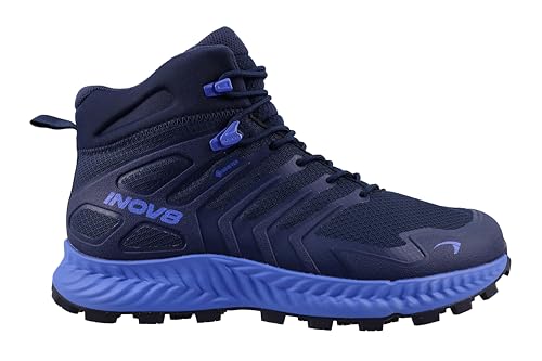 Image of INOV8 Roclite Mid GTX Women's Lightweight Walking Boots - Dark Blue/Blue - 6.5 Wide