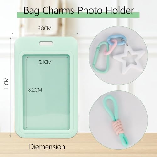Funda para cámara Fujifilm Mini 12 de cuero PU verde menta miniatura 3